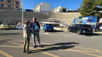La Generalitat analiza con el Ayuntamiento de Xàbia la ejecución del futuro aparcamiento del Puerto